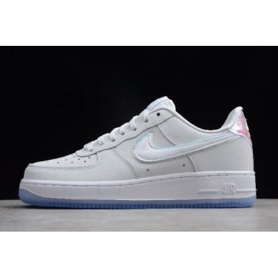 Nike Air Force 1 '07 Premium Beyaz / Mavi Kaykay Ayakkabı Türkiye - BOPRIV6Q